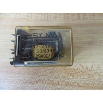 Sigma 68R2-24AC-SC0 Relay 68R224ACSC0 (Pack of 2) - Used