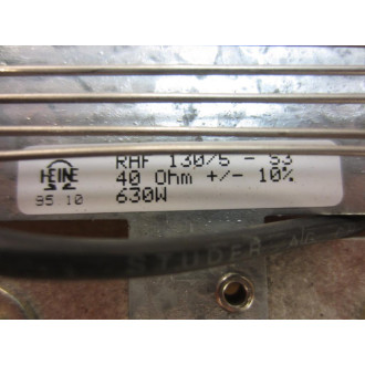Heine RAF 1305-S3 BreakingLoad Resistor RAF1305S3 - New No Box