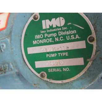 IMO H6UVC-118 Hydraulic Screw Pump H6UVC118 - Used