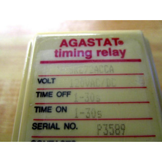 Agastat SRC72ACCA Timing Relay - Used