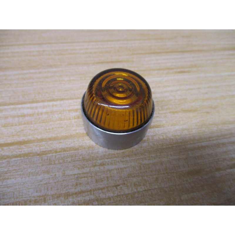 Cutler Hammer 10250T91000TC9N Eaton Push Button Lens Amber Glass - New No Box