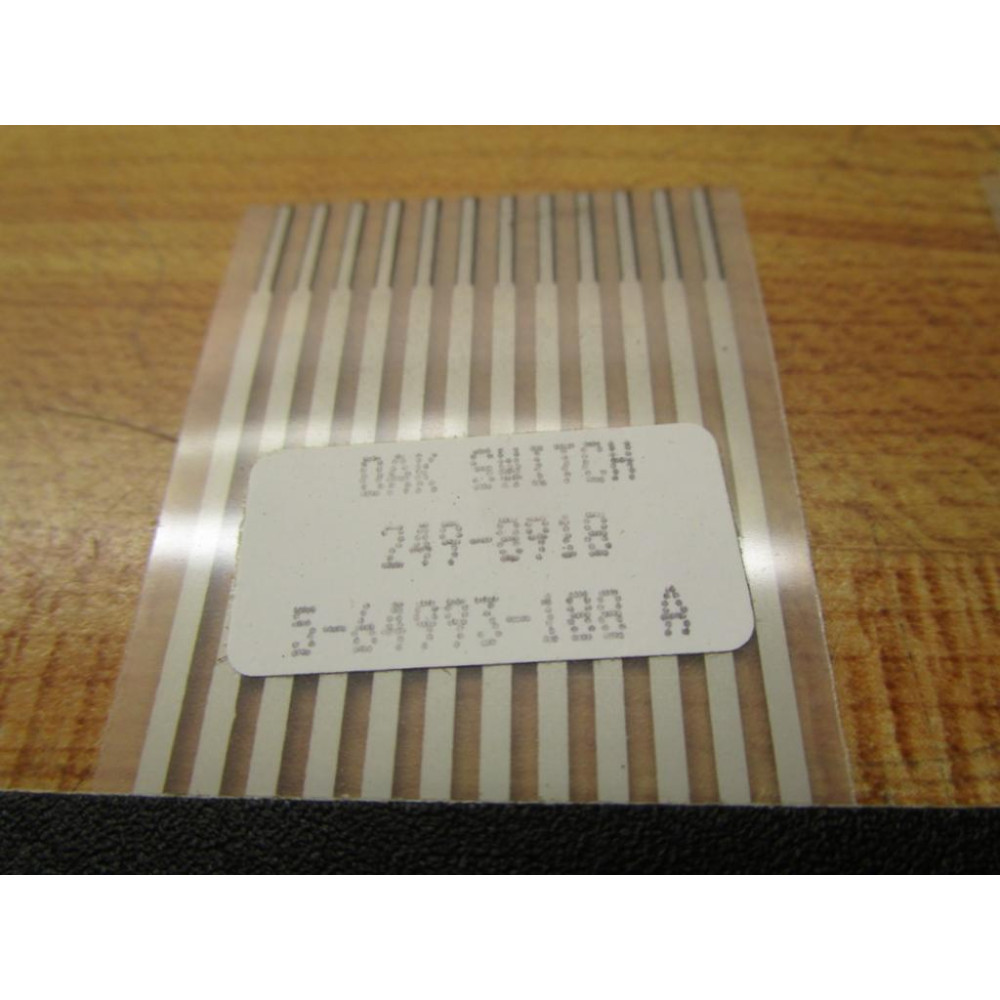 Oak Switch 249-8918 Keyboard  Cover 5-64993-188 A
