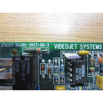 Video Jet 11923-00-3 Utility Board 11923003 - Used