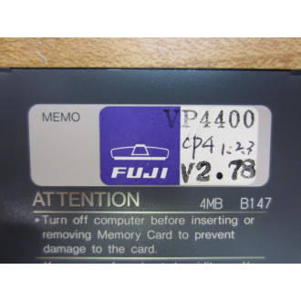 Fuji P4400 Memory Card - Used