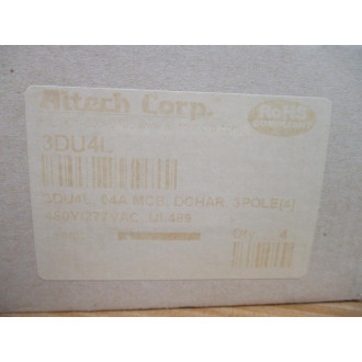 Altech 3DU4L Circuit Breaker 4AMP (Pack of 4)