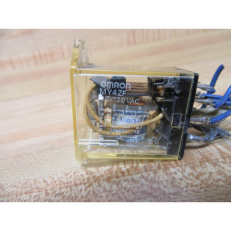 Omron MY4ZF-110120 Relay MY4ZF110120 (Pack of 2) - Used