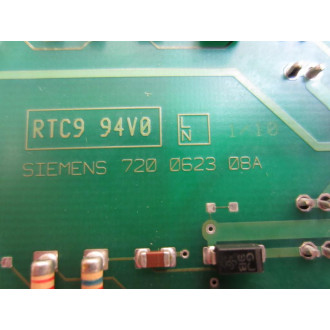 Siemens 720-0623-08A Circuit Board 720062308A WRibbon Cable & Connector - Used