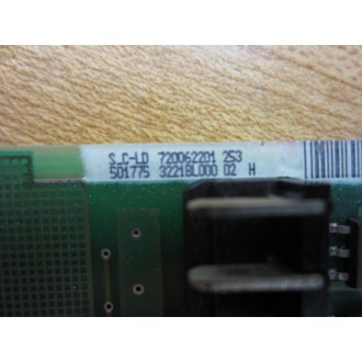 Siemens 720-0623-08A Circuit Board 720062308A WRibbon Cable & Connector - Used