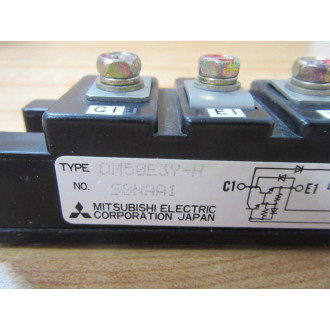 Mitsubishi QM50E3Y-H Transistor Module QM50E3YH - Used