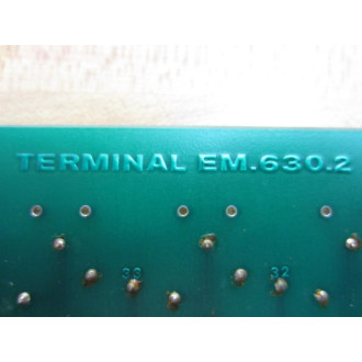 Max Datwyler EM.630.2 Terminal Board EM6302 - Used