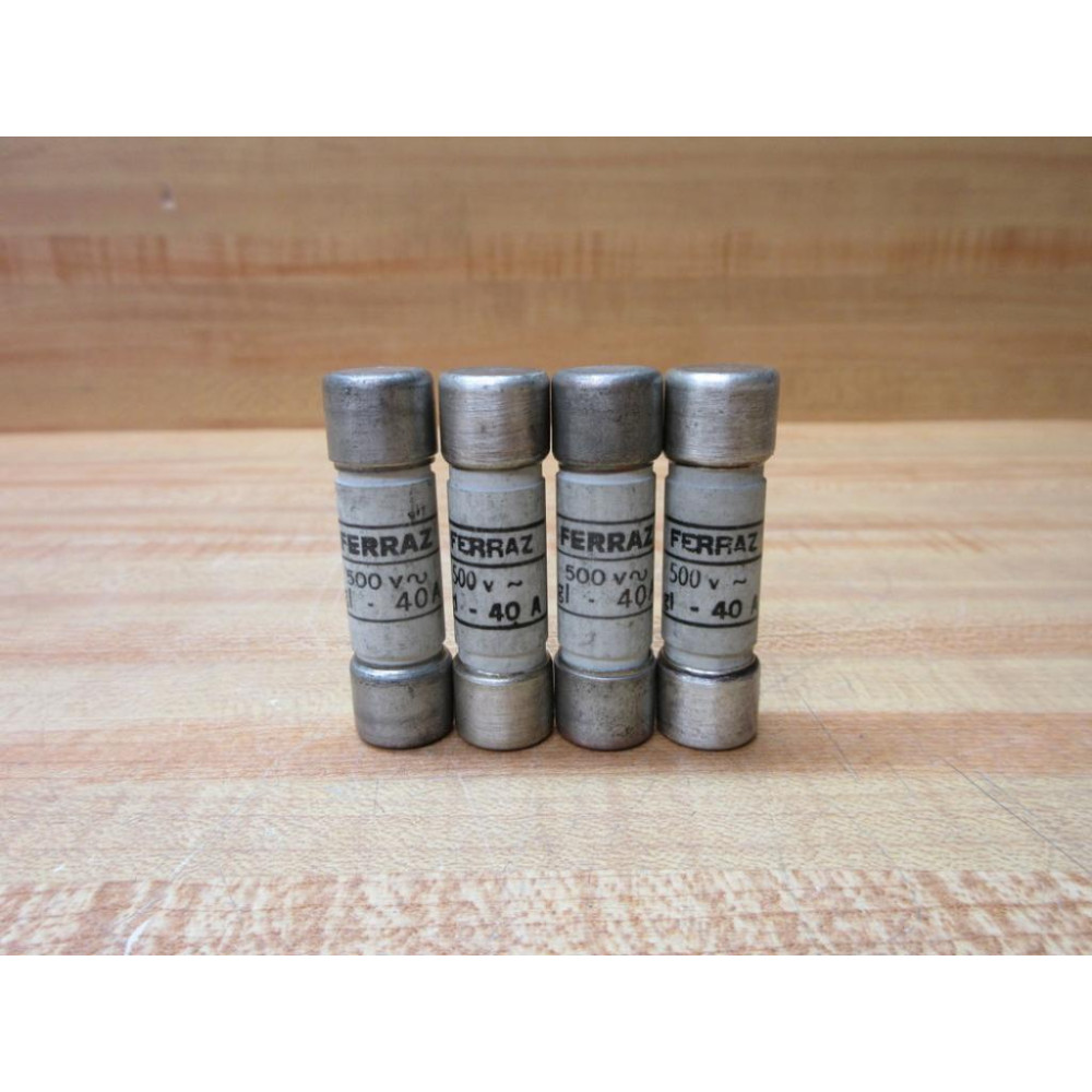 Gould Shawmut Ferraz Mersen GL-40A Fuse GL40A (Pack of 4) - New No Box