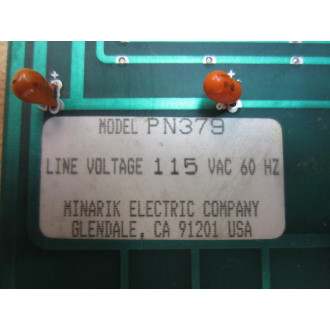Minarik 170-0394 Circuit Board PN379 - Used