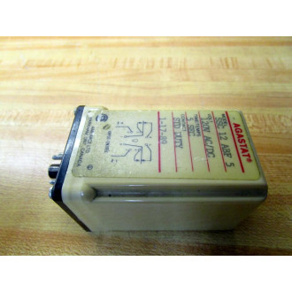 Agastat SSC 12 ABF 5 Time Delay Relay SSC12ABF5 - Used