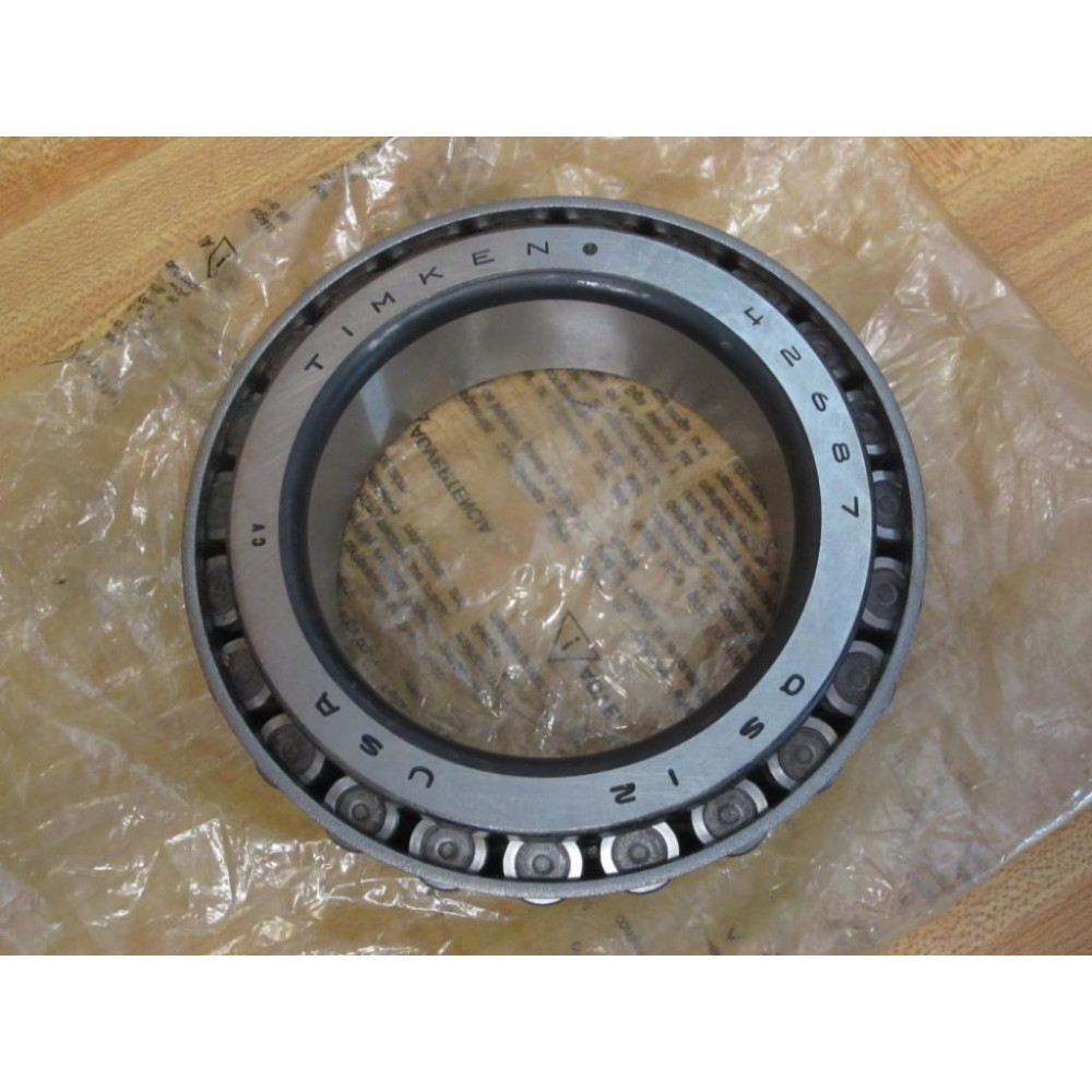 Timken 42687 3" Taper Roller Bearing 42687 QS 12 - New No Box