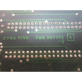 Dyna Five 201172-2 Circuit Board 2011722 - Used