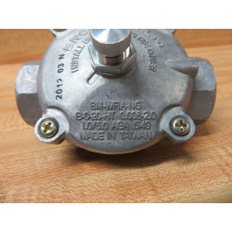 Bromic BM-WF1A Regulator Valve 12" 6160595 - New No Box