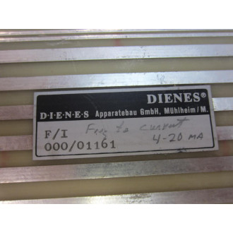 Dienes 00001161 Board 00001161 FI Board - Used