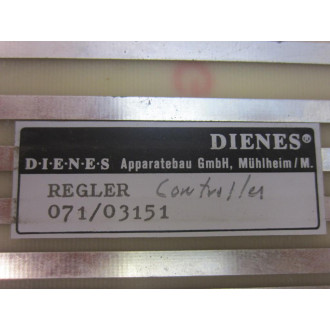 Dienes 00001084 Regler Board  07103151 - Used