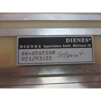 Dienes 07103155 SW-Station 07103155 - Used