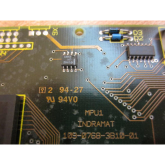 Indramat 109-0768-3B10-01 MPU1 Circuit Board 109-0768-3A10-01 - Used