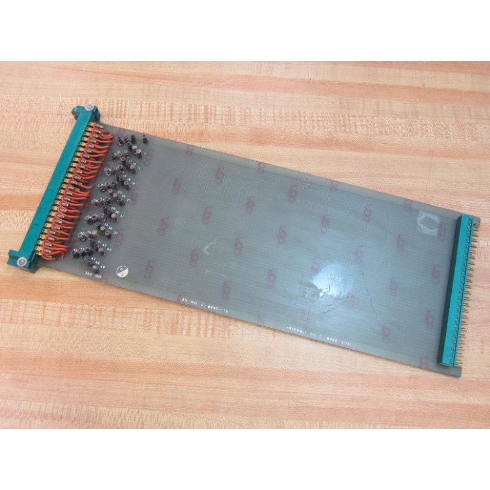 Warner & Swasey C-8940-6031 Circuit Board C-8940-131 - Used