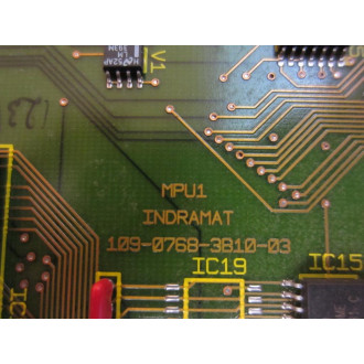 Indramat 109-0768-3B10-03 MPU1 Circuit Board 109-0768-3A10-03 - Used