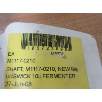 New Brunswick M1117-0210 10L Fermenter - New No Box