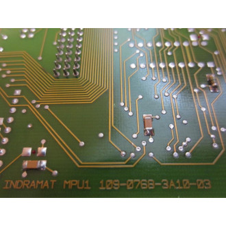 Indramat 109-0768-3B10-03 MPU1 Circuit Board 109-0768-3A10-03 - Used