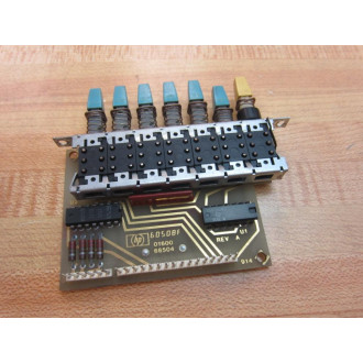 HP 01600-66504 Circuit Board 0160066504 - Used