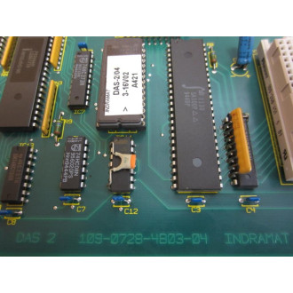 Indramat 109-0728-4B03-04 DAS 2 Circuit Board 109-0728-4A03-04 - Used
