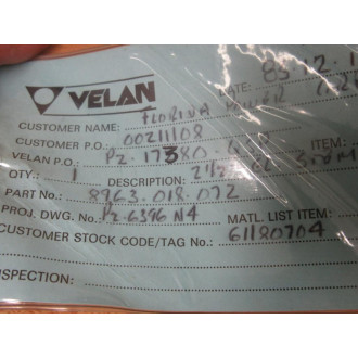Velan 8963.018.072 Valve Stem Globe Stop 61-180-704