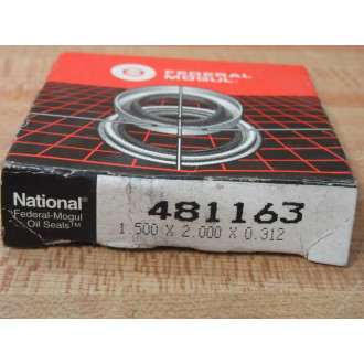 National Federal Mogul 481163 Fluoroelastomer Oil Seal