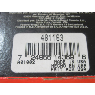 National Federal Mogul 481163 Fluoroelastomer Oil Seal