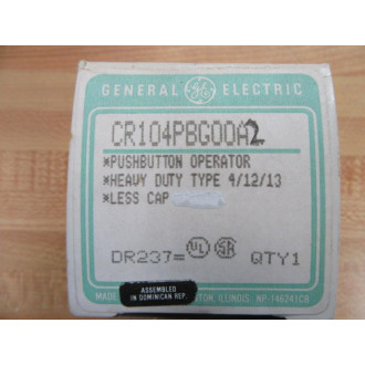 General Electric CR104PBG00A2 Push Button Switch