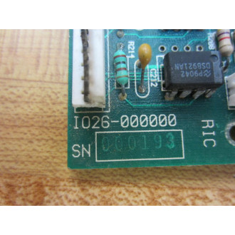 Daisy Data I026-000000 Circuit Board E300-000026 - Used