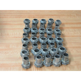 Halex 20440 Screw In Connector (Pack of 40) - New No Box