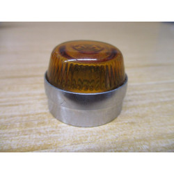 Cutler Hammer 10250T91000TC9N Eaton Push Button Lens Amber Glass - New No Box