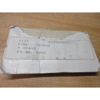 Gould Shawmut Ferraz Mersen Y85443 Fuse FA-4A (Pack of 10)