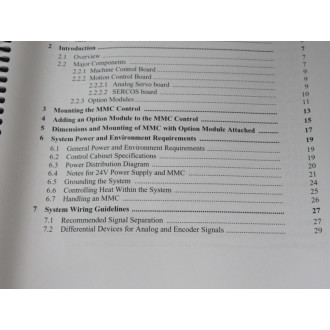 Giddings & Lewis M.1301.2244 MMC Hardware Manual 13.0 - Used