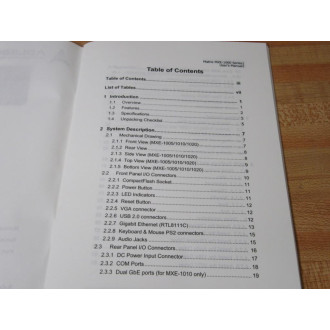 Adlink MXE-100510101020 Matrix MXE-1000 Series Manual