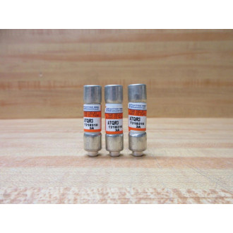Gould Shawmut Ferraz ATQR3 Fuse Cross Ref 4ZCE3 (Pack of 3) - New No Box