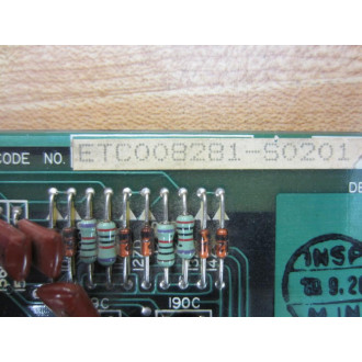 Yaskawa ETC008281-S0201 Circuit Board JPAC-C312 - Used