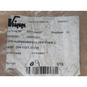 Kipp K0293.420 Short Locating Pin Tool K0293420 (Pack of 9)