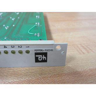 Pepperl + Fuchs EG8-T-13HF Control Card EG8T13HF - Used