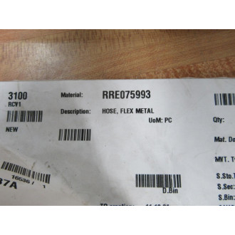 Rolls Royce RRE075993 Flexible Metal Hose 4024314