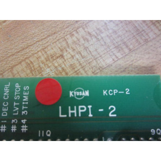 Kyosan LHPI-2 Regulator Board LHPI2 MD-68168 Non-Refundable - Parts Only
