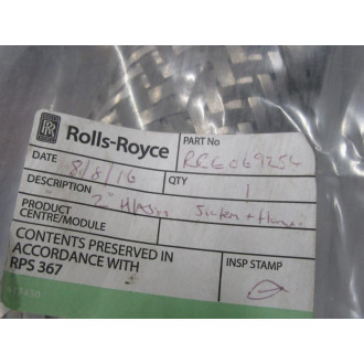 Rolls Royce RRE069254 316 Double Braided Hose 453181