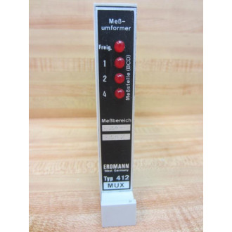 Erdmann 4475-831b Meb-Converter 412MUX - Used