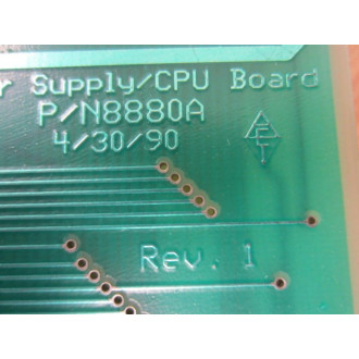 ET 8880 Power SupplyCPU Board 8880A - Parts Only