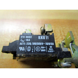 Starkstrom KKU 11 Contact Block WCollar KKU11 - New No Box